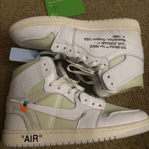Off white Jordan 1